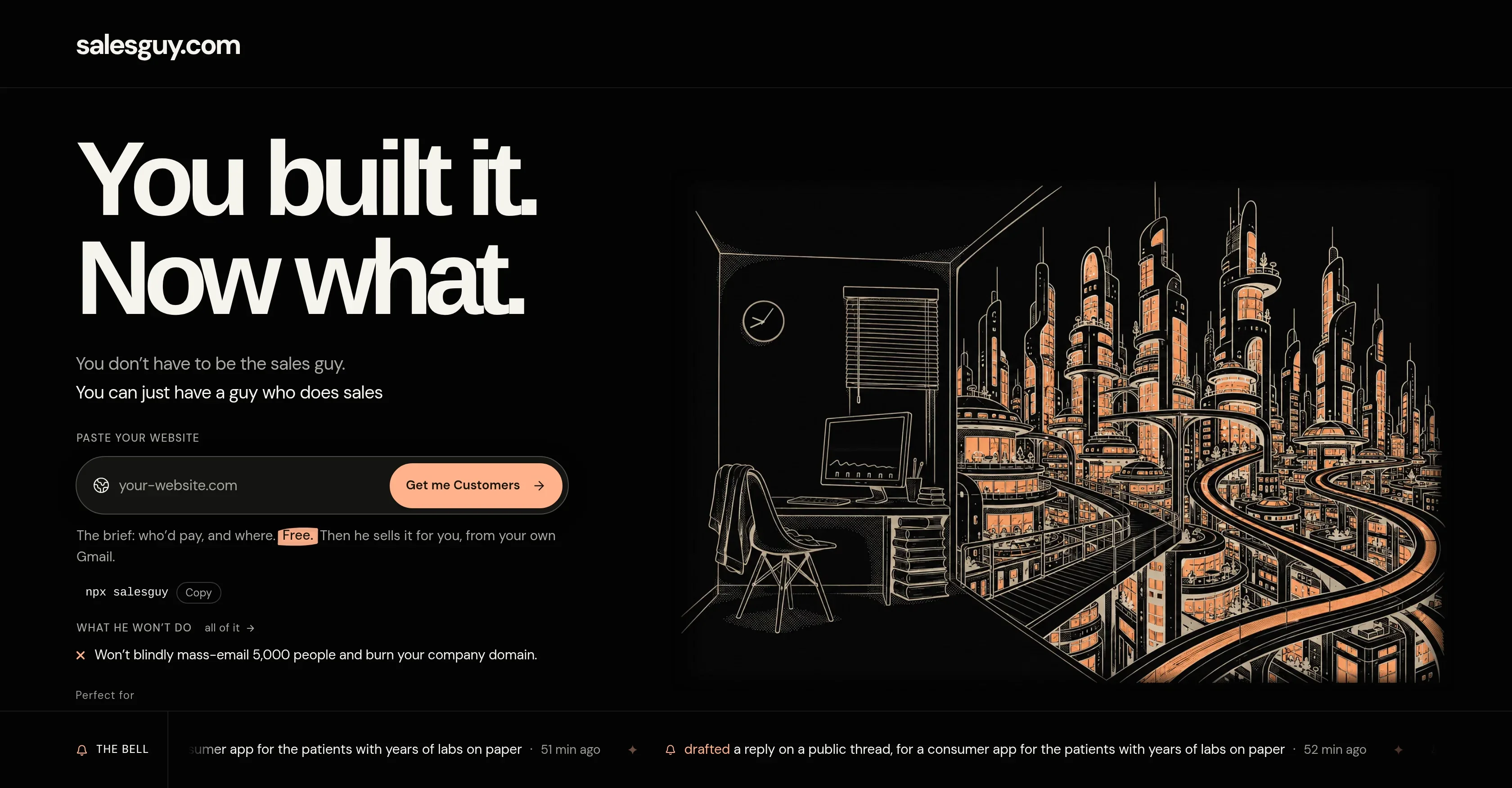 Salesguy product preview