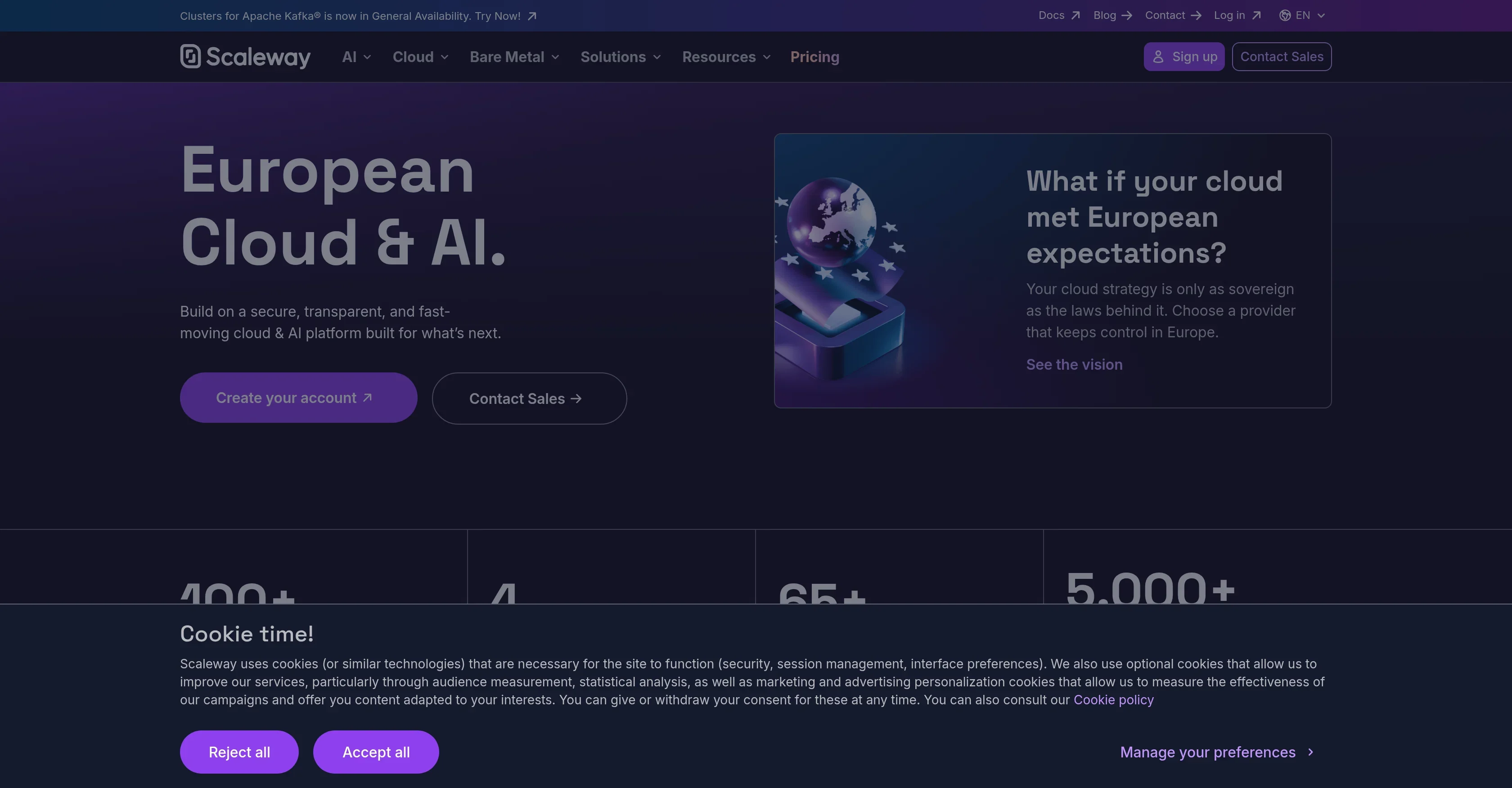 Scaleway product preview