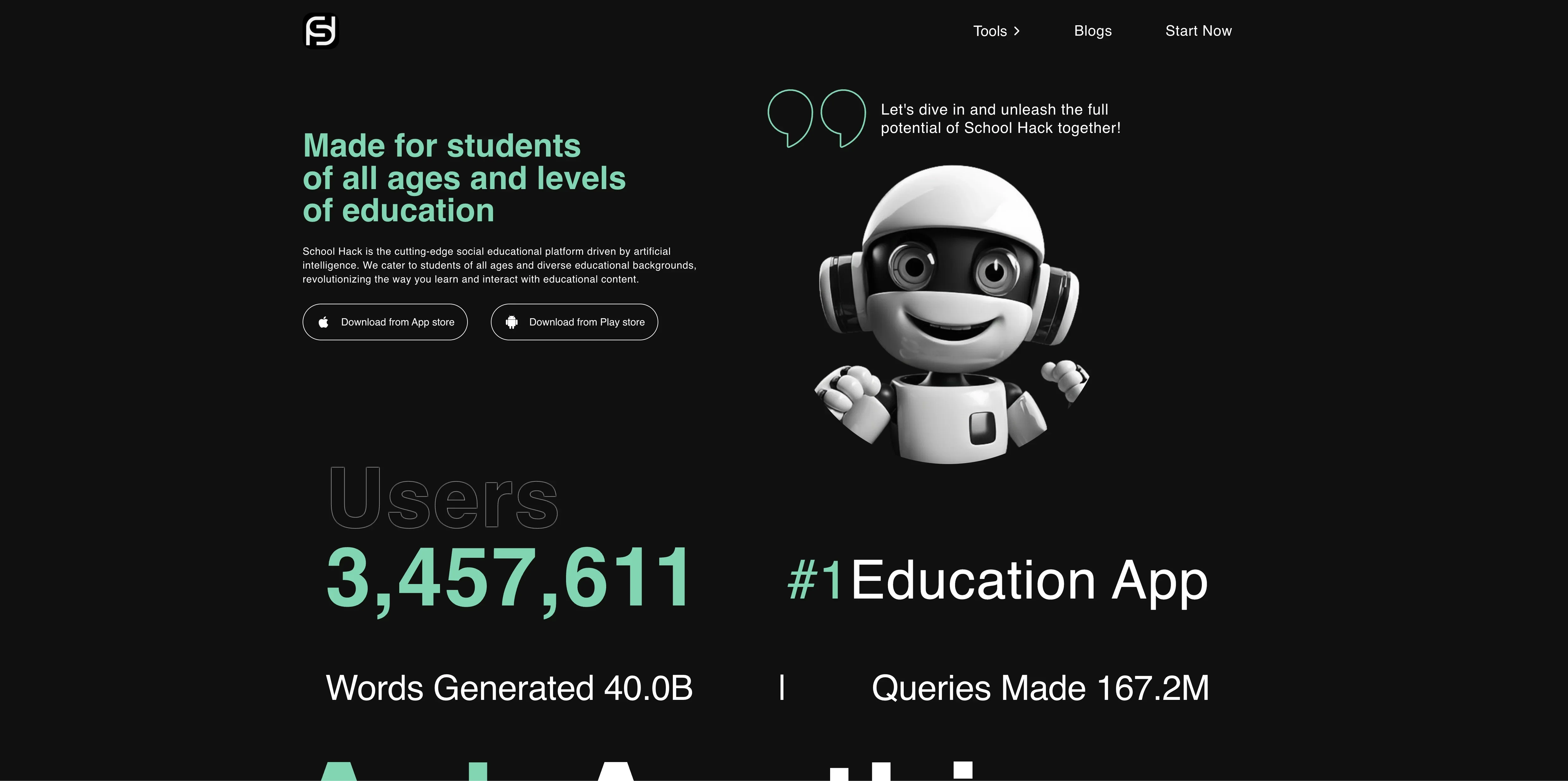 SchoolHack product preview