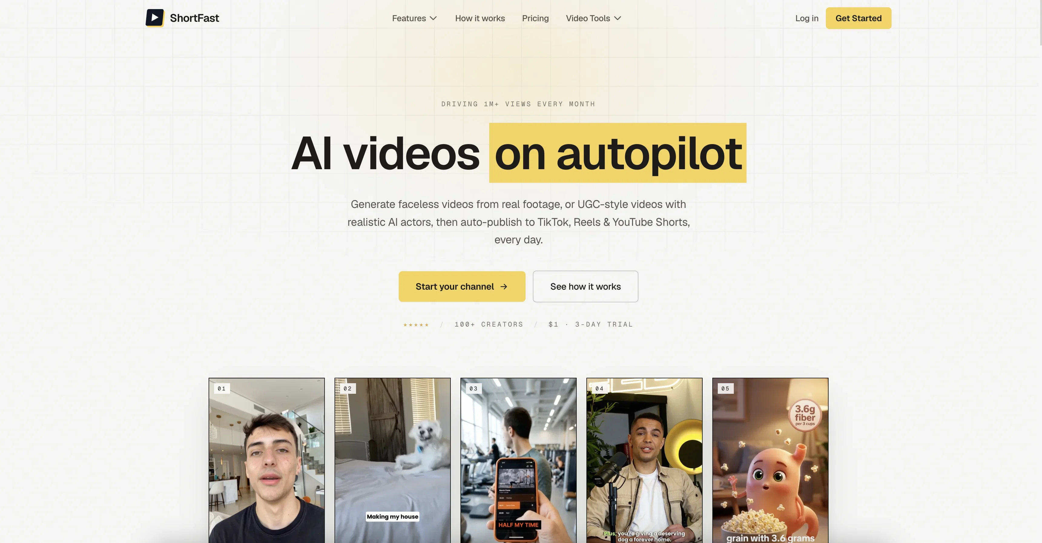 ShortFast product preview