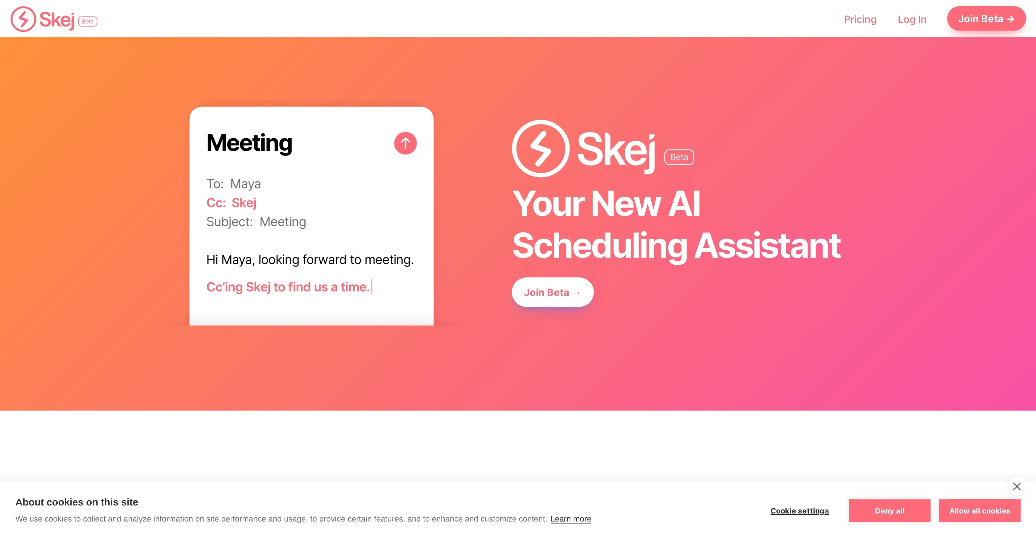 Skej product preview