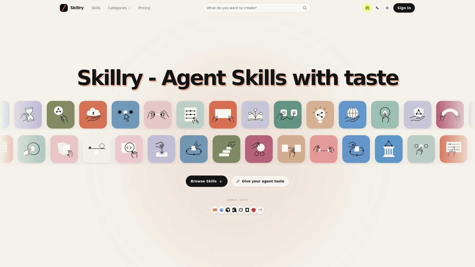 Skillry product preview