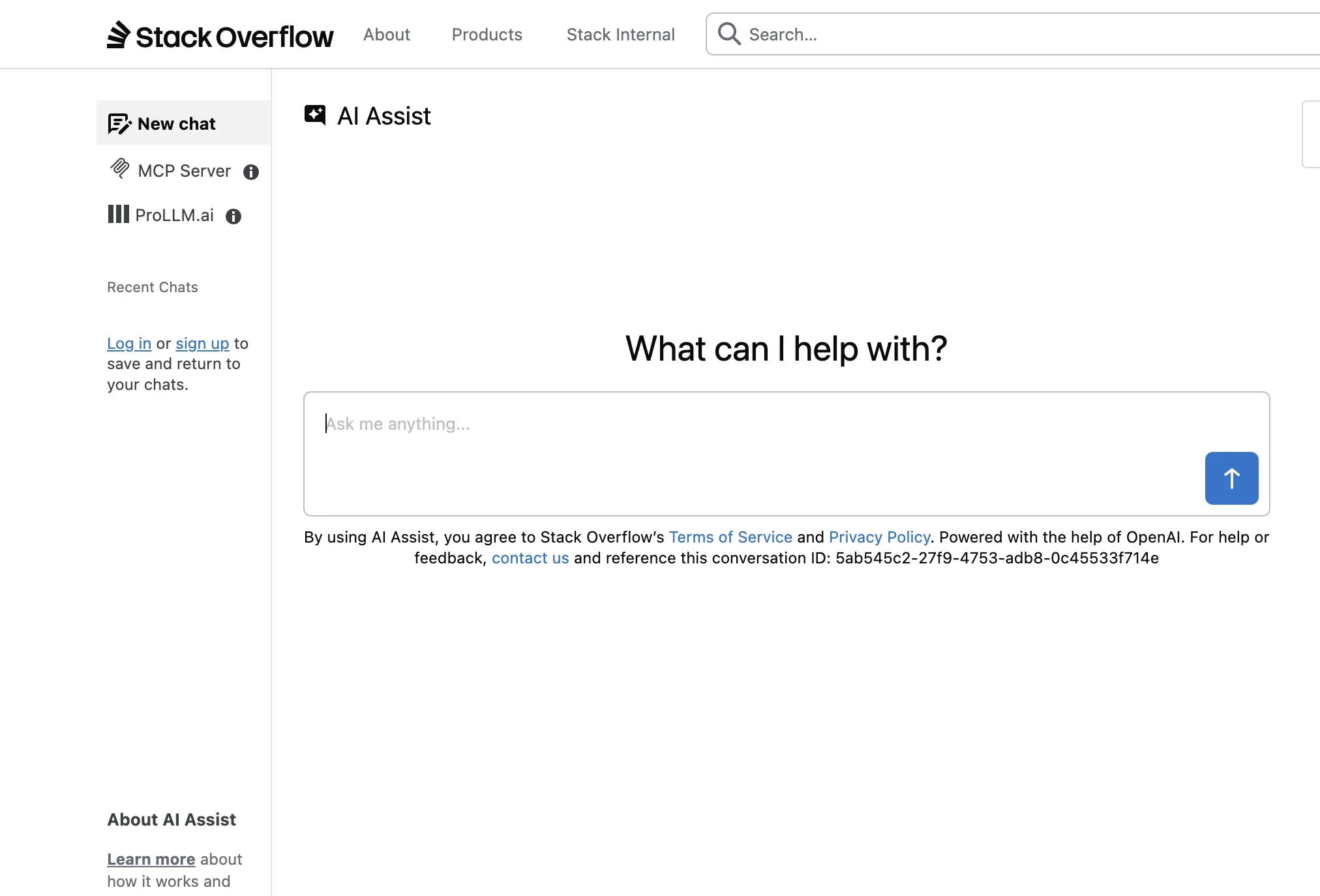 Stack Overflow | AI Assist product preview