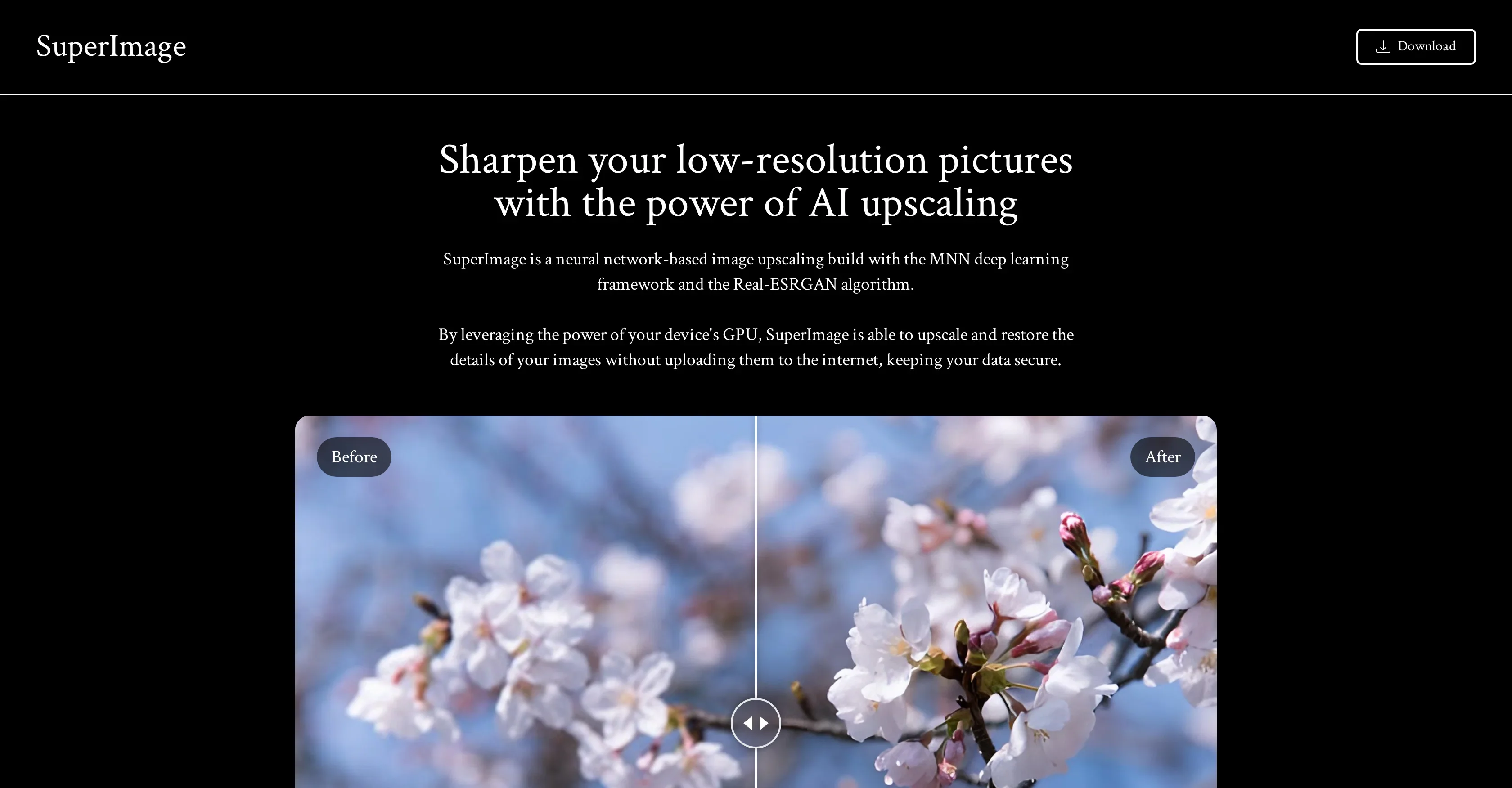 SuperImage product preview