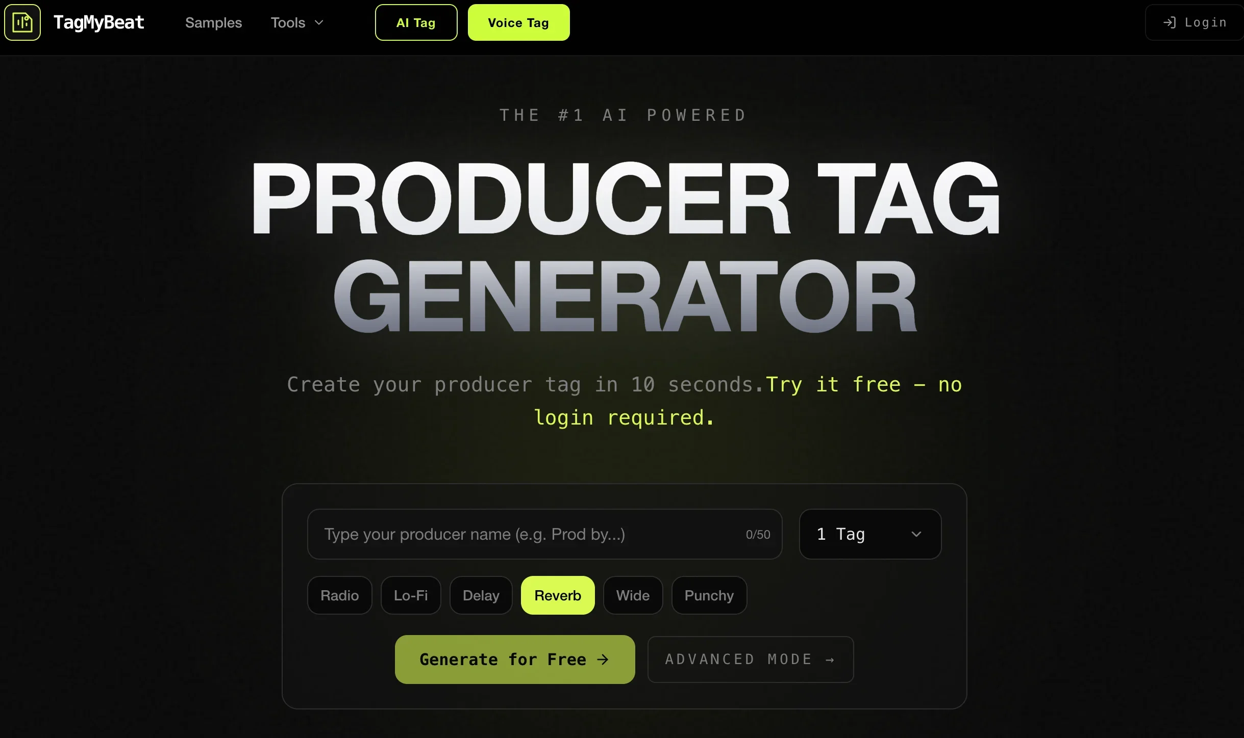 TagMyBeat product preview