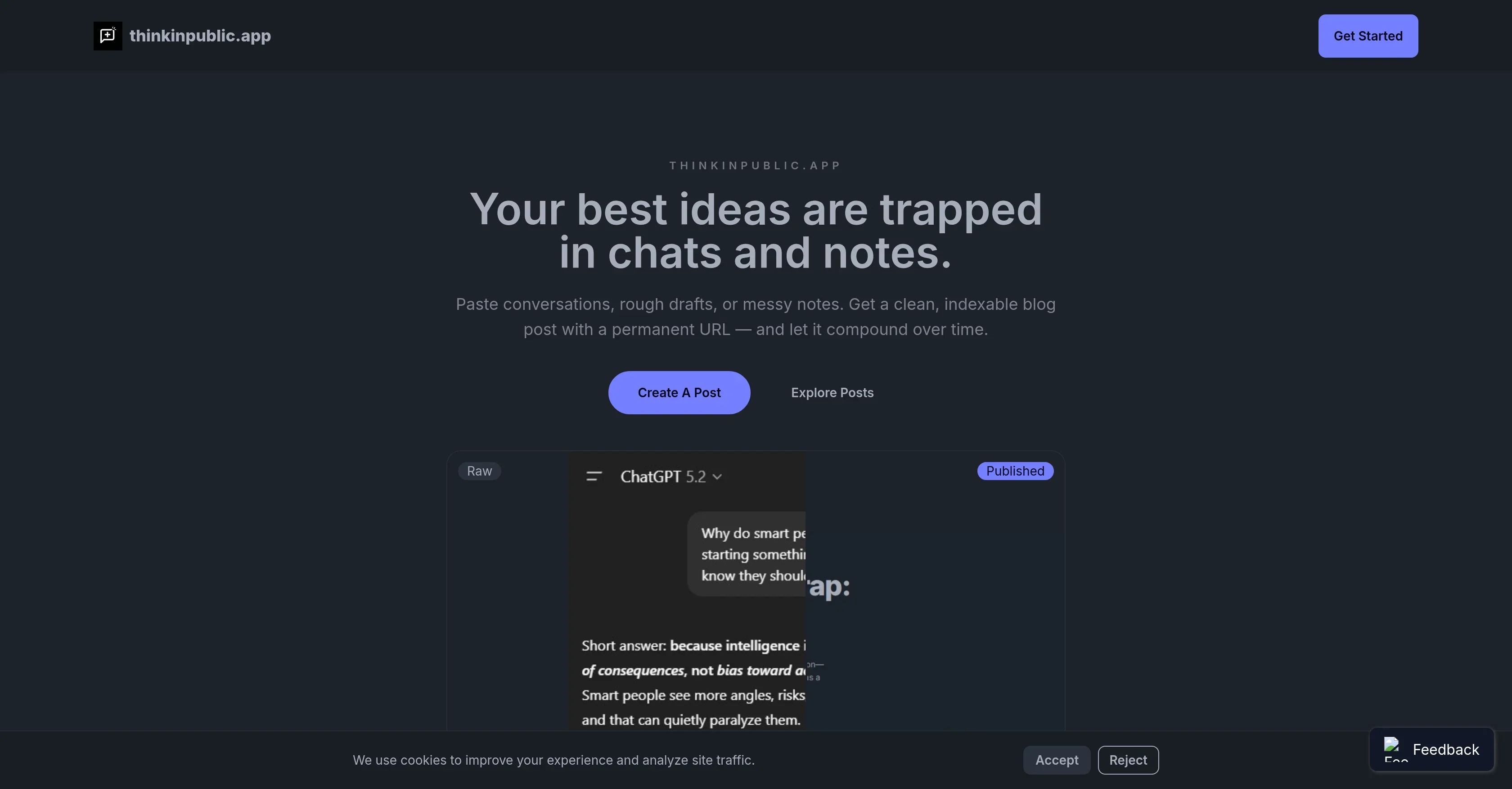 ThinkInPublic product preview