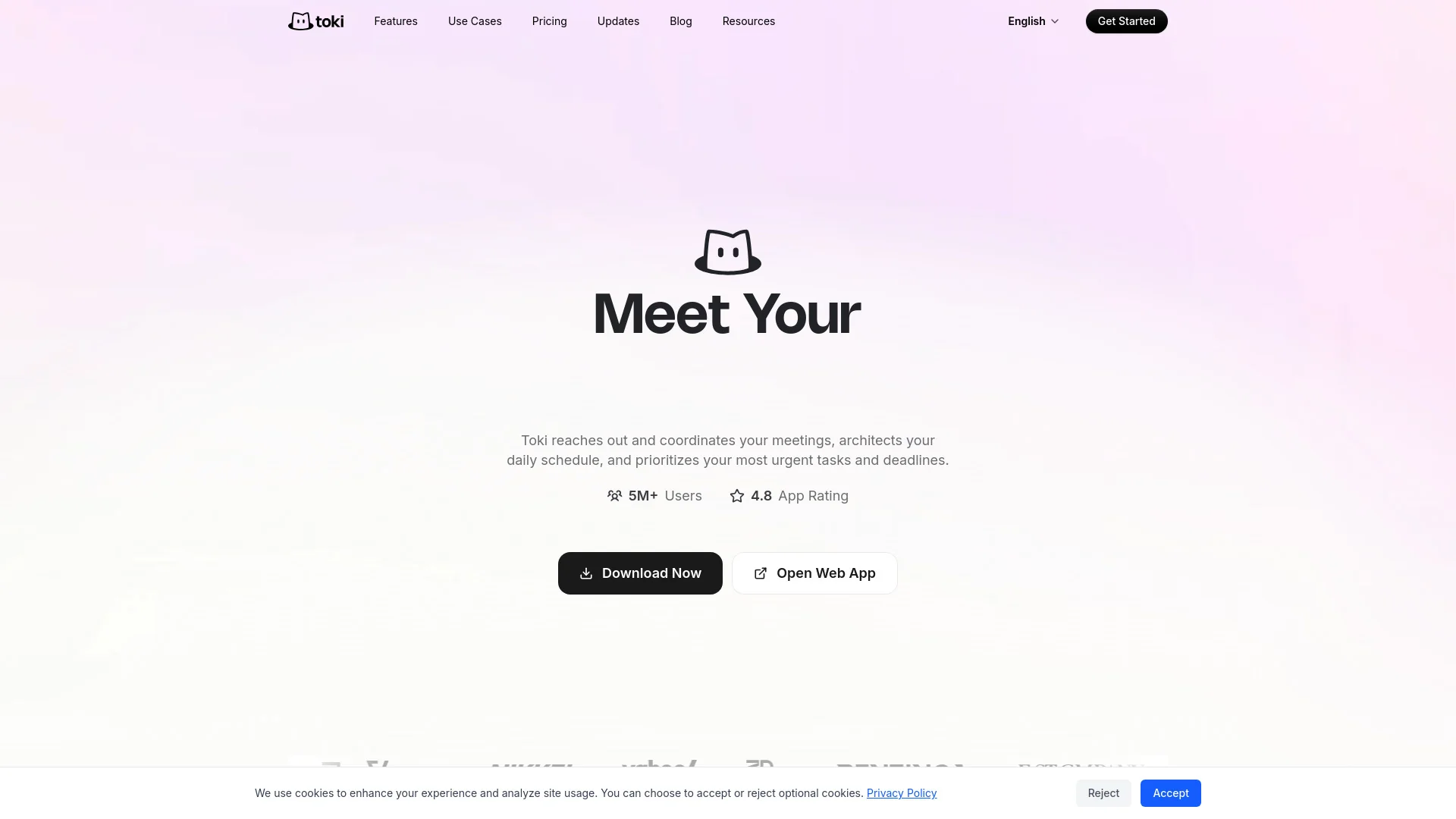 Toki product preview