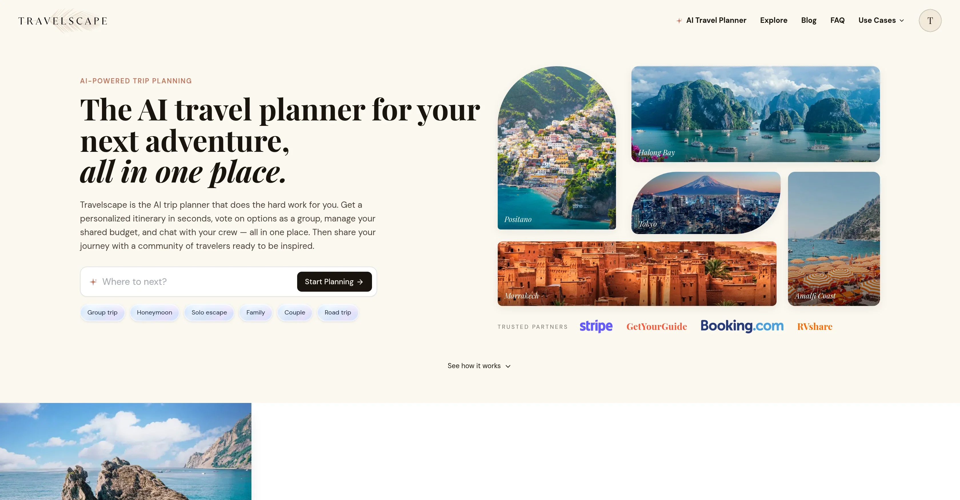 Travelscape product preview