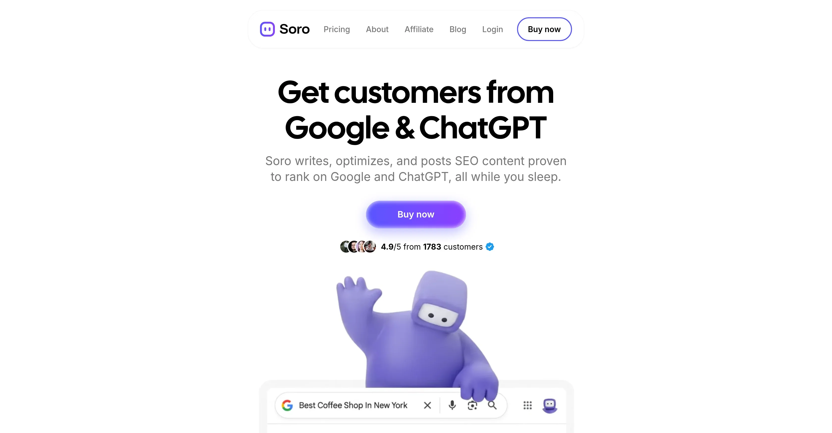 Soro product preview