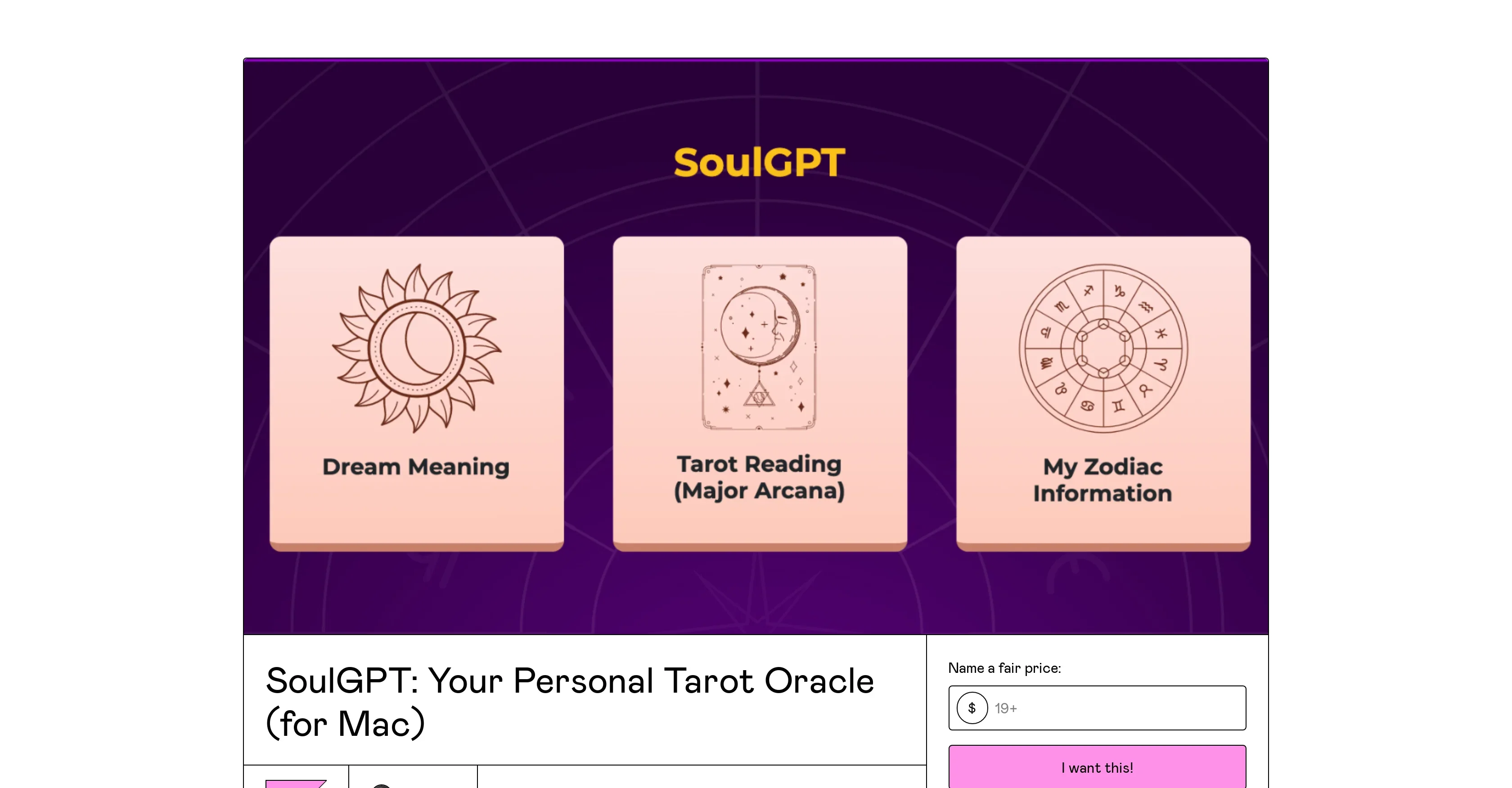 SoulGPT product preview