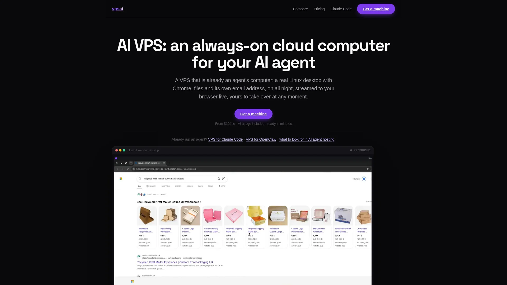 VPS AI product preview