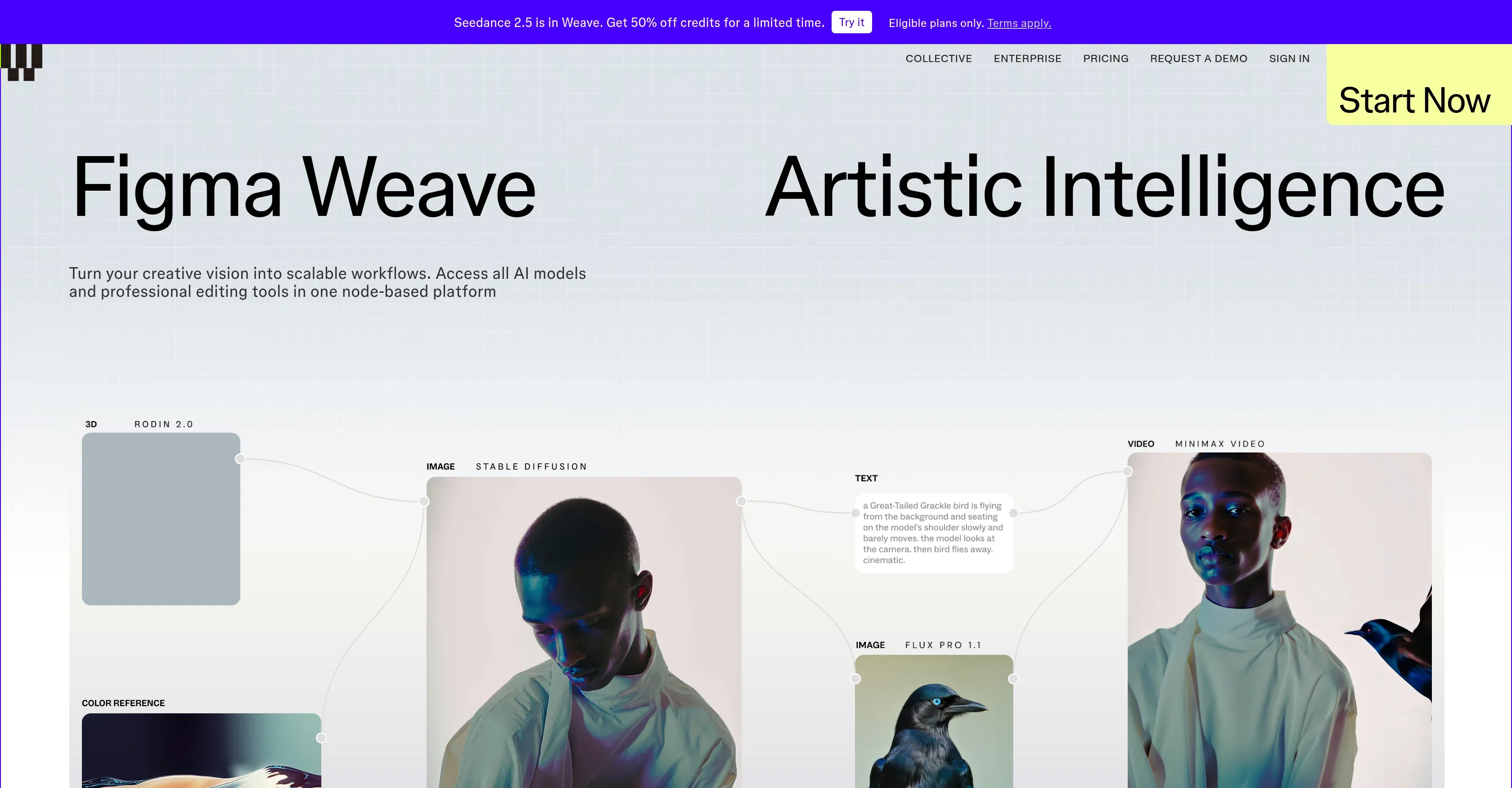 Figma Weave product preview
