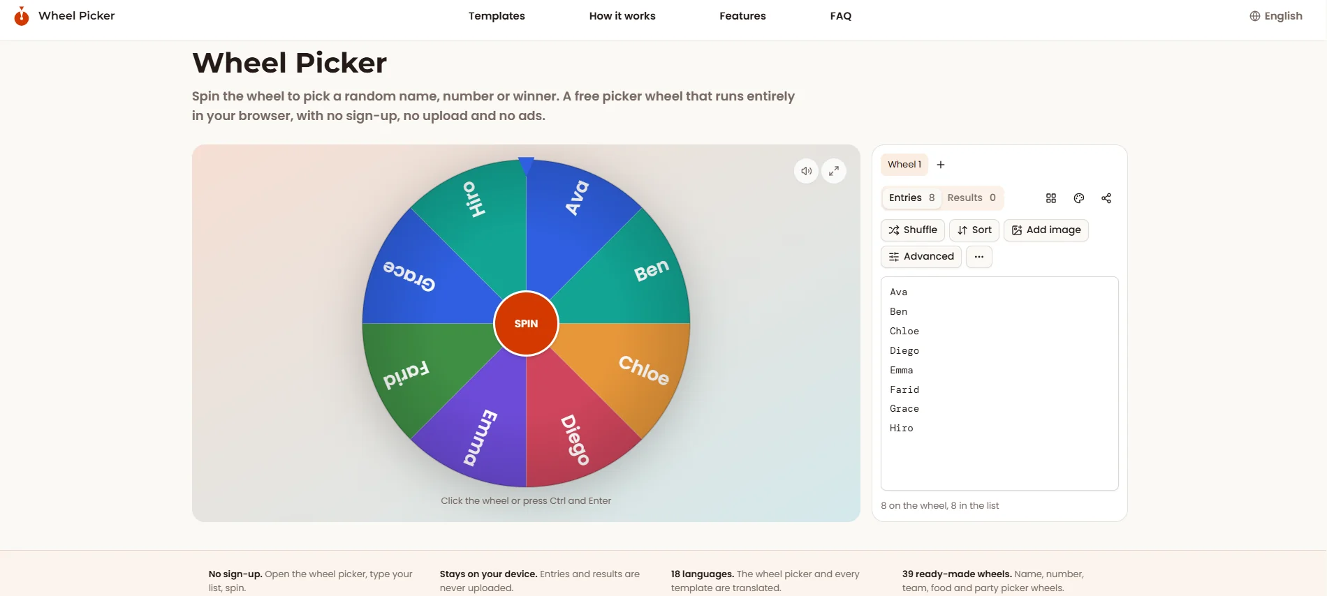 Wheel Picker product preview