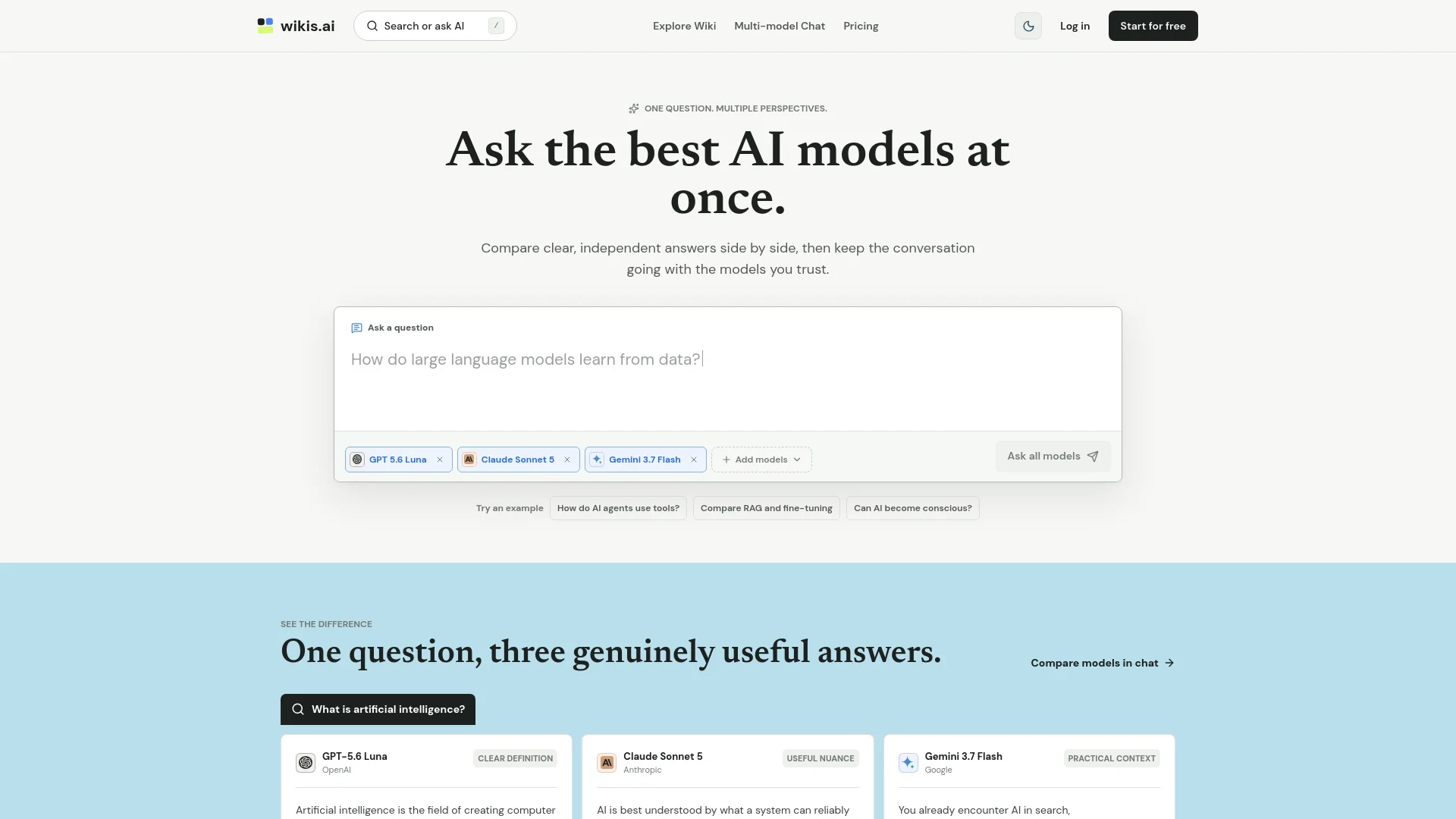 Wikis.ai product preview