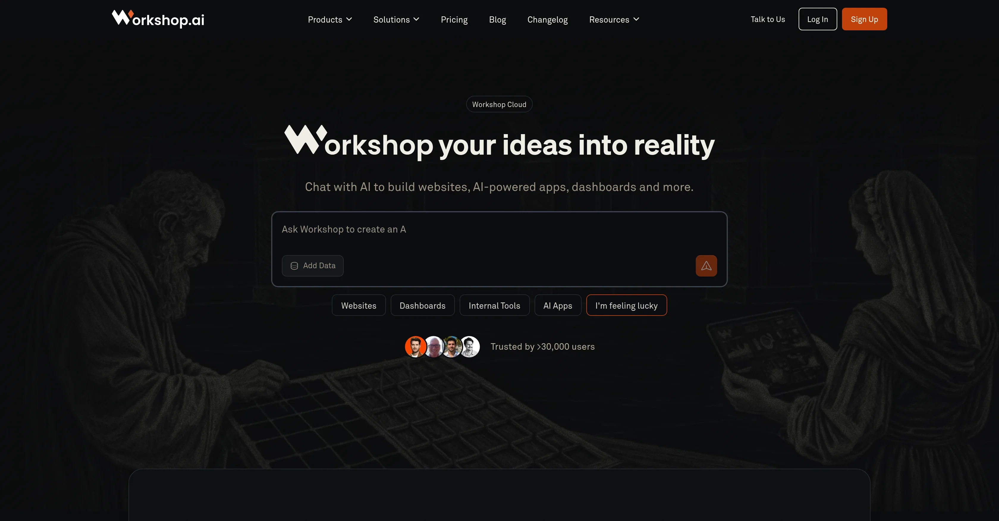 Workshop AI product preview