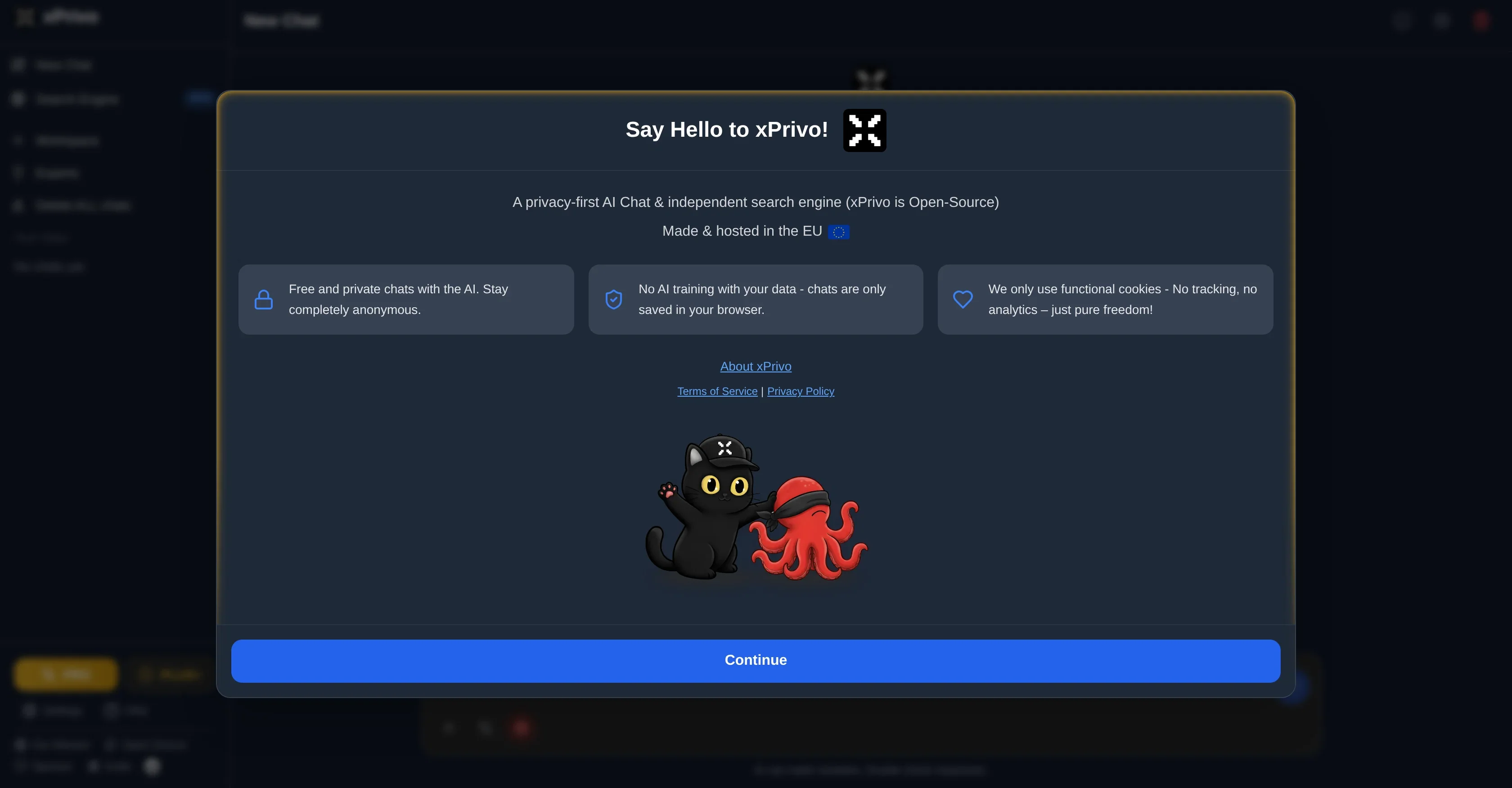 xPrivo product preview