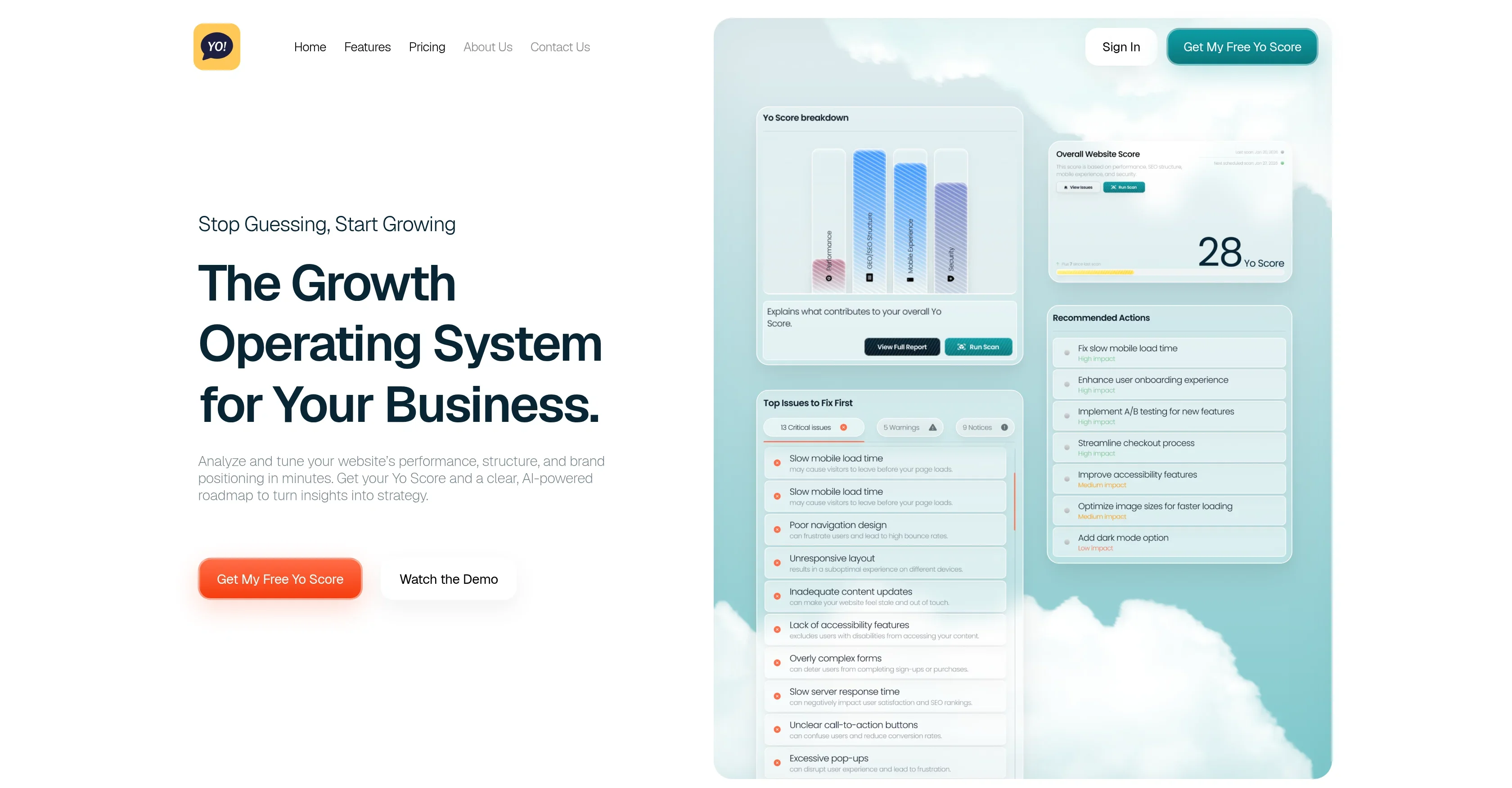 Yo MaaS (Marketing-as-a-Service) product preview