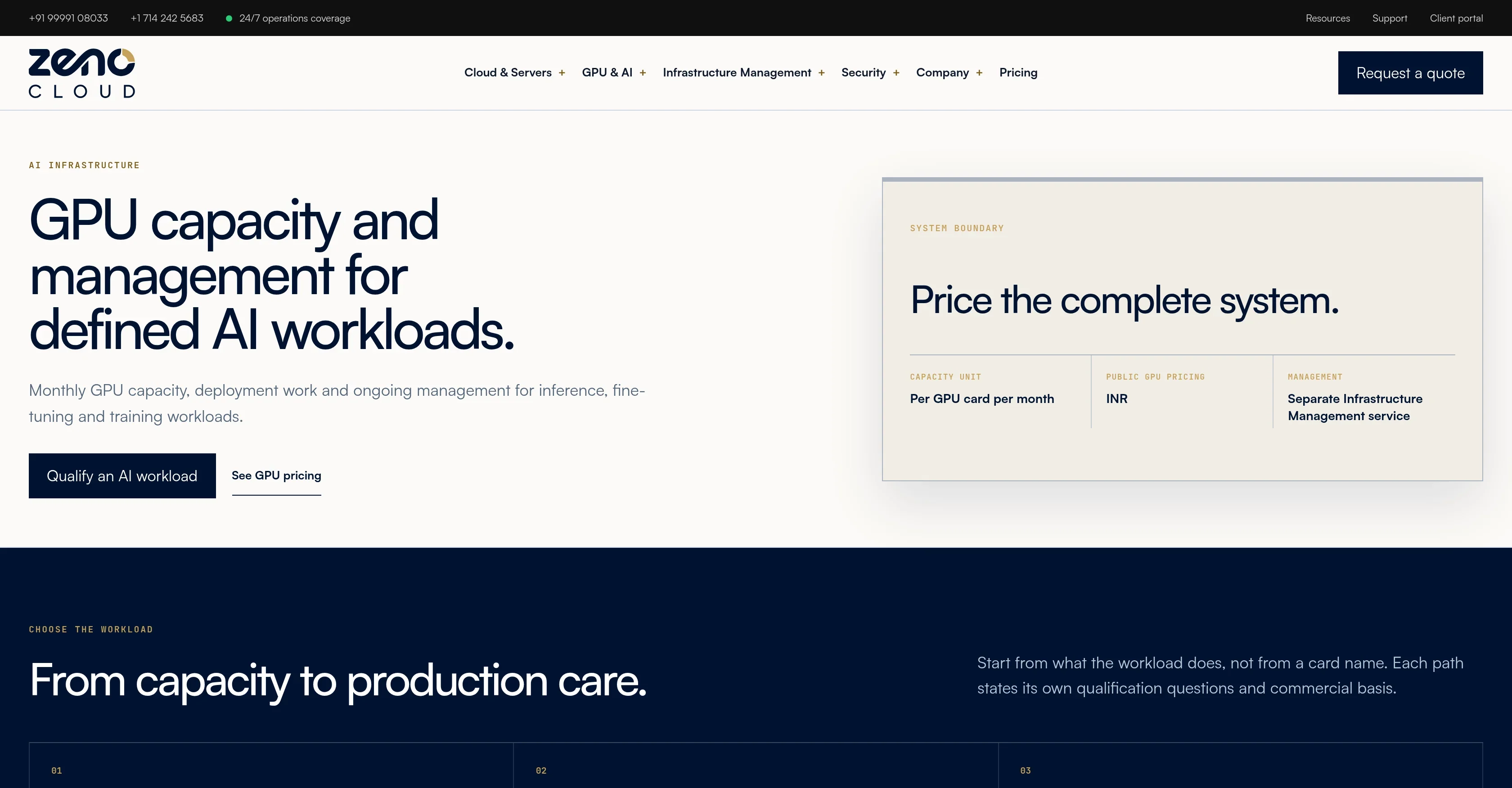 ZenoCloud product preview